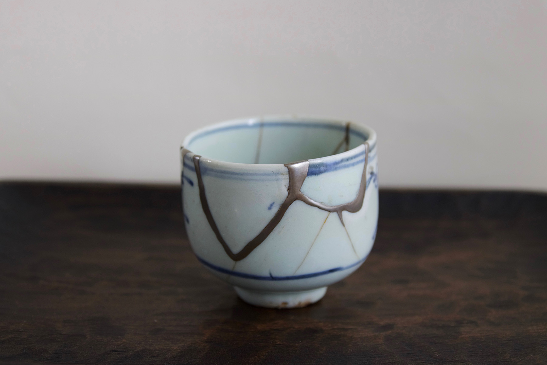 初期伊万里呼び継ぎ茶碗